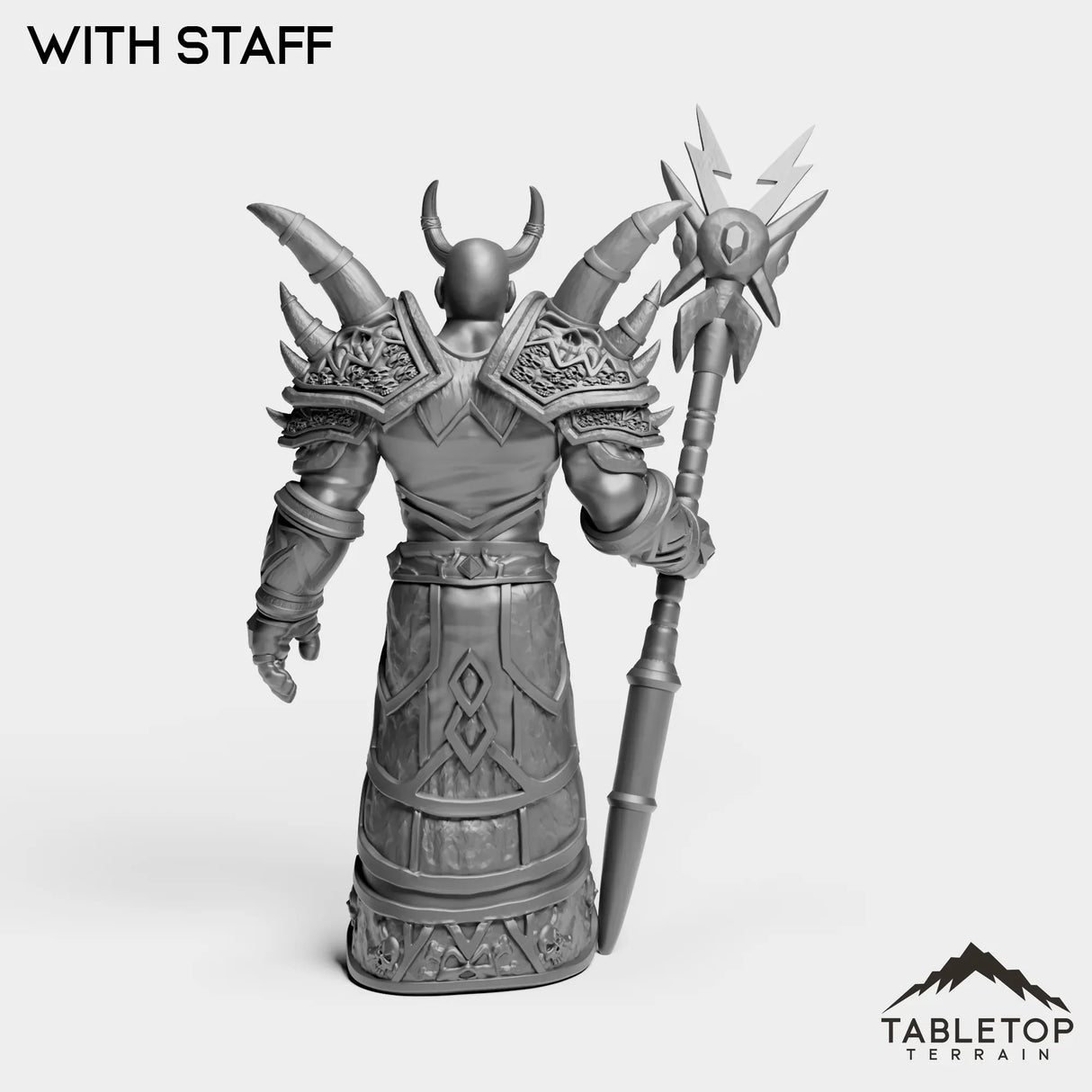Tabletop Terrain Miniature Human Warlock Tier 1