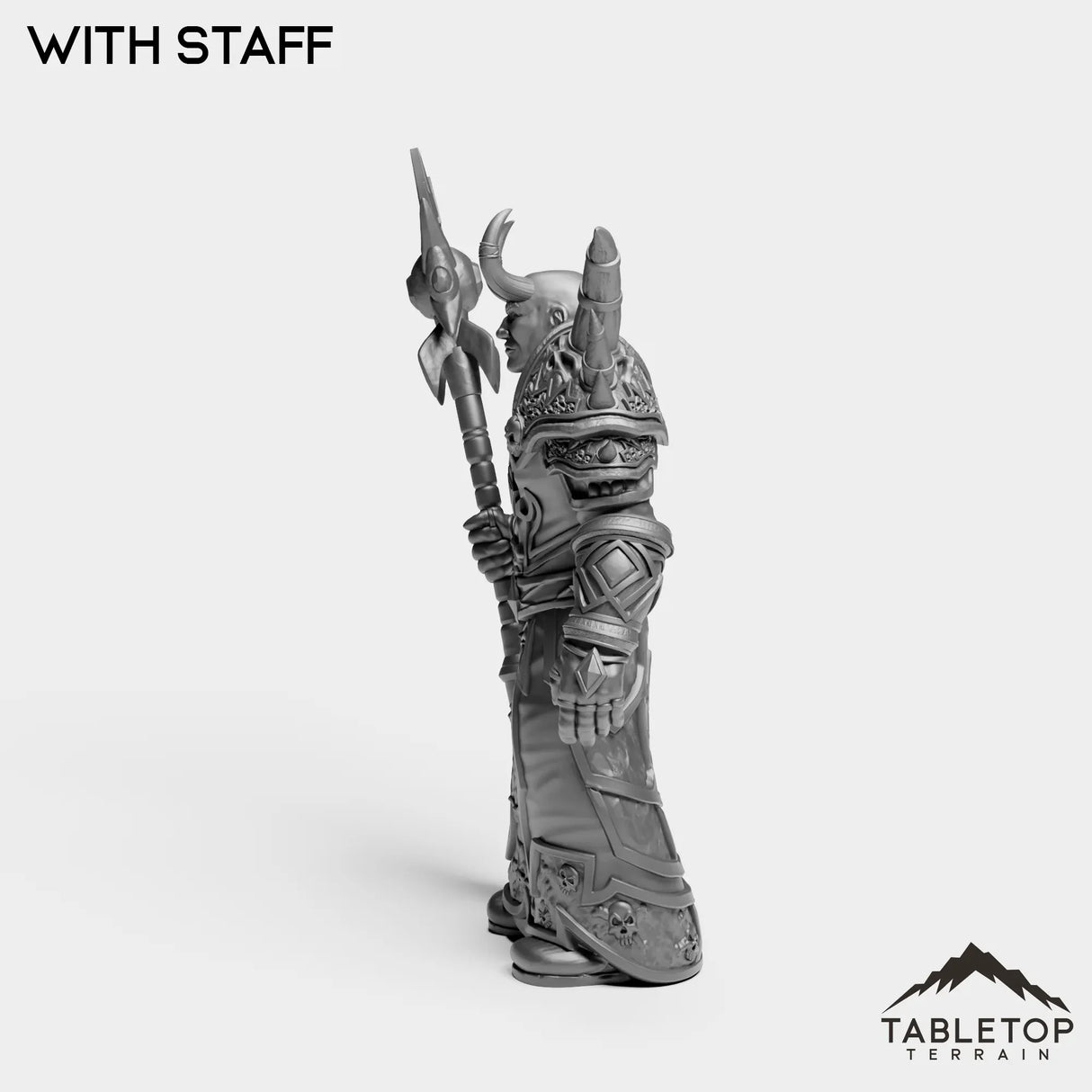 Tabletop Terrain Miniature Human Warlock Tier 1