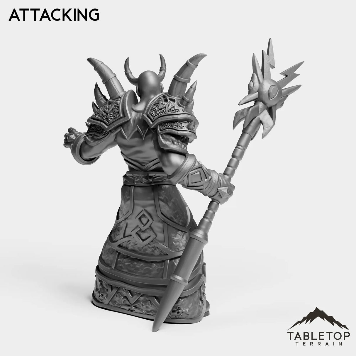 Tabletop Terrain Miniature Human Warlock Tier 1