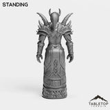 Tabletop Terrain Miniature Human Warlock Tier 1 Female