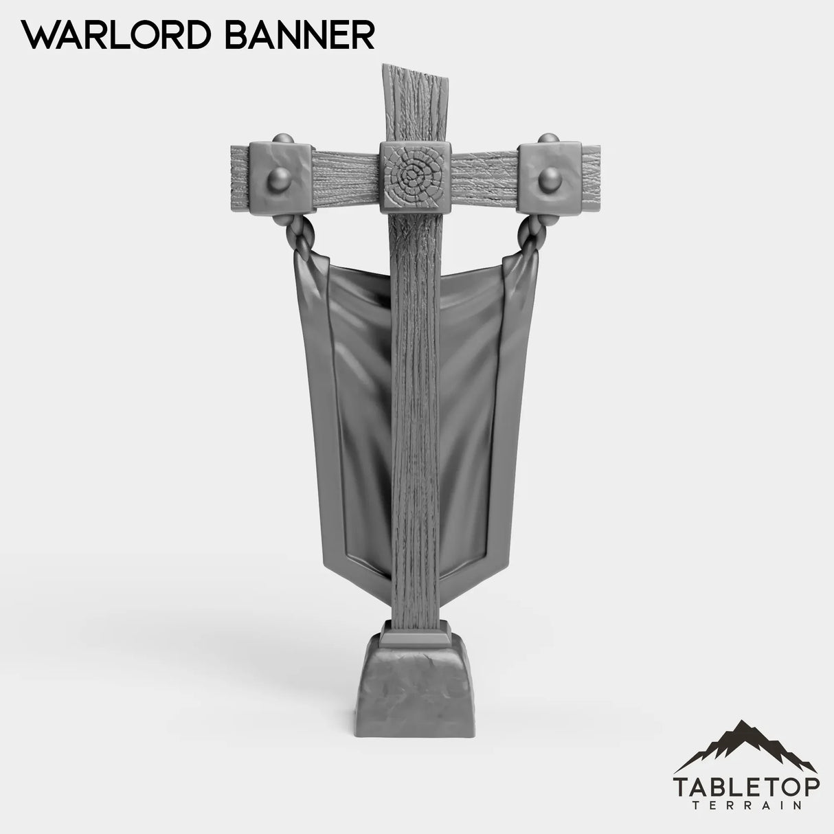 Tabletop Terrain Miniature Human Warlord Banner