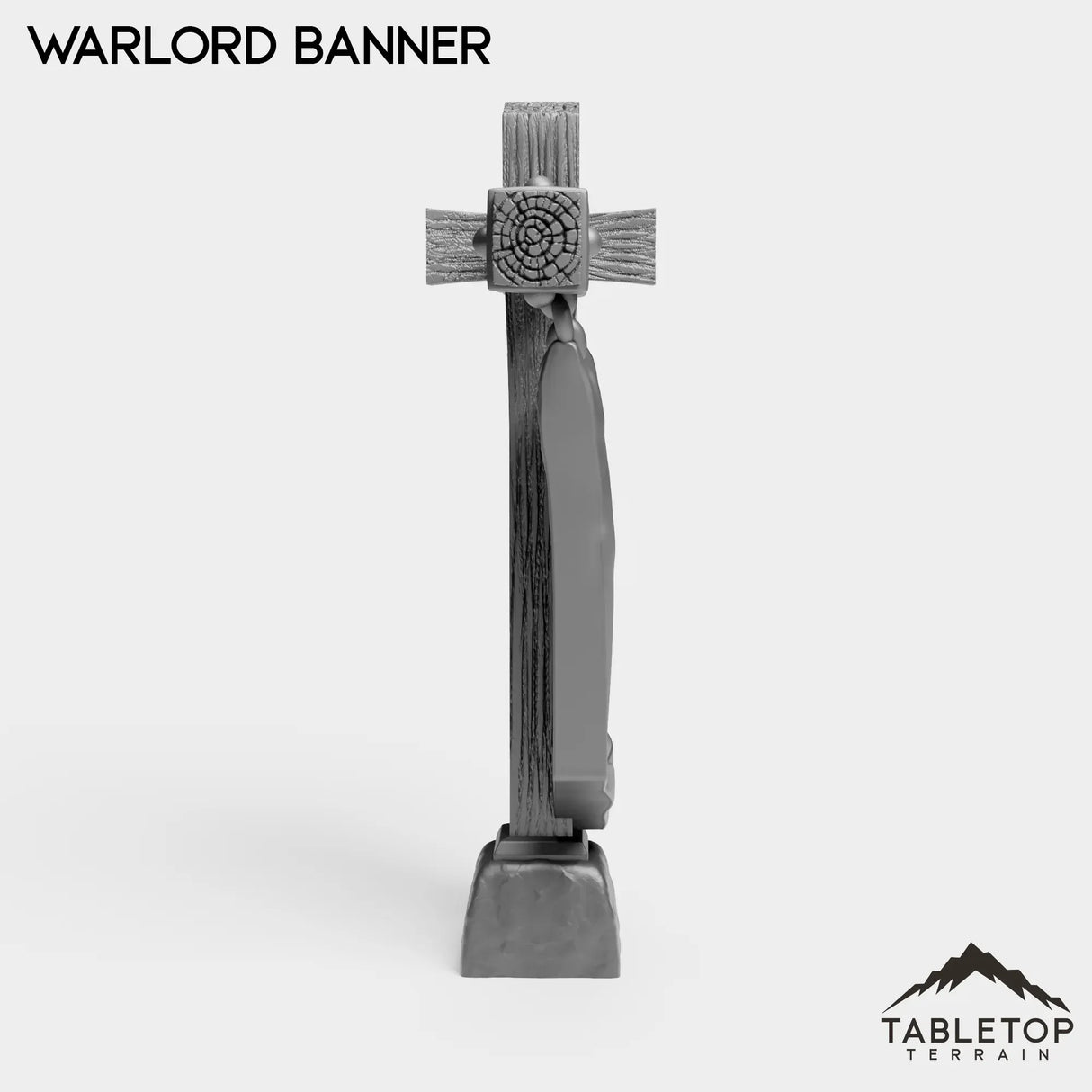 Tabletop Terrain Miniature Human Warlord Banner