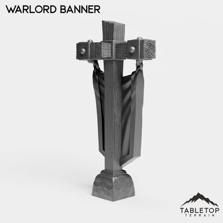 Tabletop Terrain Miniature Human Warlord Banner