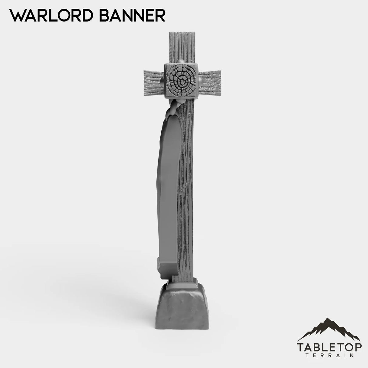 Tabletop Terrain Miniature Human Warlord Banner