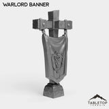 Tabletop Terrain Miniature Human Warlord Banner