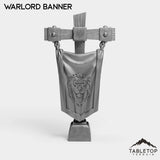 Tabletop Terrain Miniature Human Warlord Banner