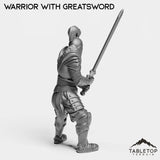 Tabletop Terrain Miniature Human Warrior