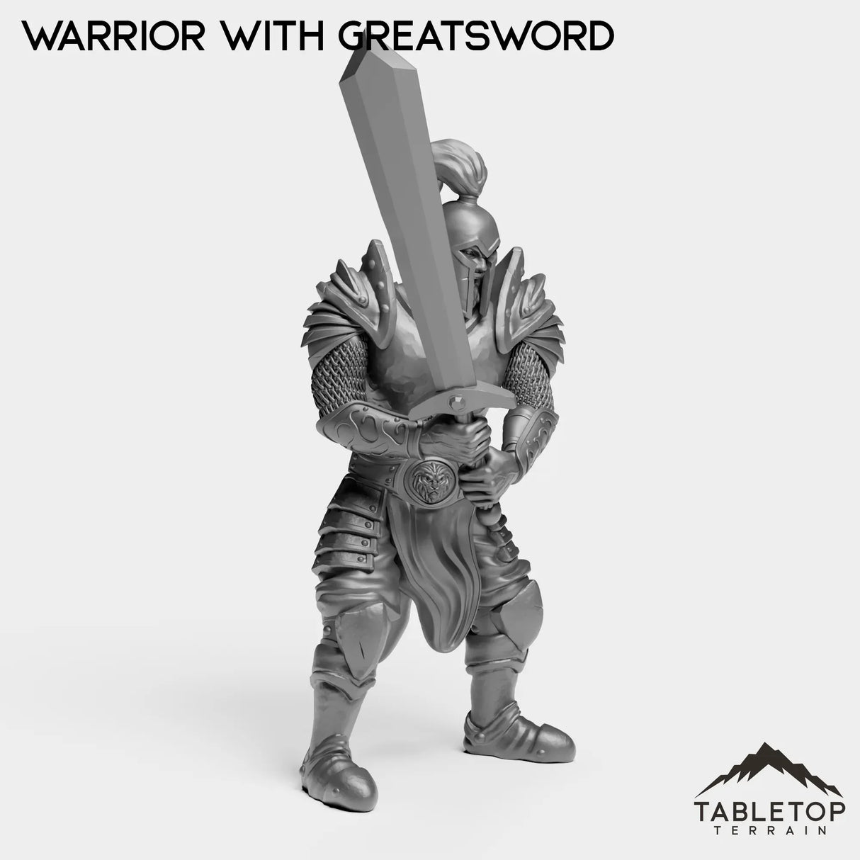 Tabletop Terrain Miniature Human Warrior
