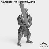 Tabletop Terrain Miniature Human Warrior