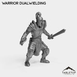 Tabletop Terrain Miniature Human Warrior
