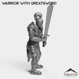 Tabletop Terrain Miniature Human Warrior