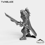 Tabletop Terrain Miniature Human Warrior King