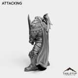 Tabletop Terrain Miniature Human Warrior King