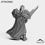 Tabletop Terrain Miniature Human Warrior King