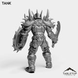 Tabletop Terrain Miniature Human Warrior Tier 1