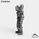 Tabletop Terrain Miniature Human Warrior Tier 1