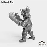 Tabletop Terrain Miniature Human Warrior Tier 1