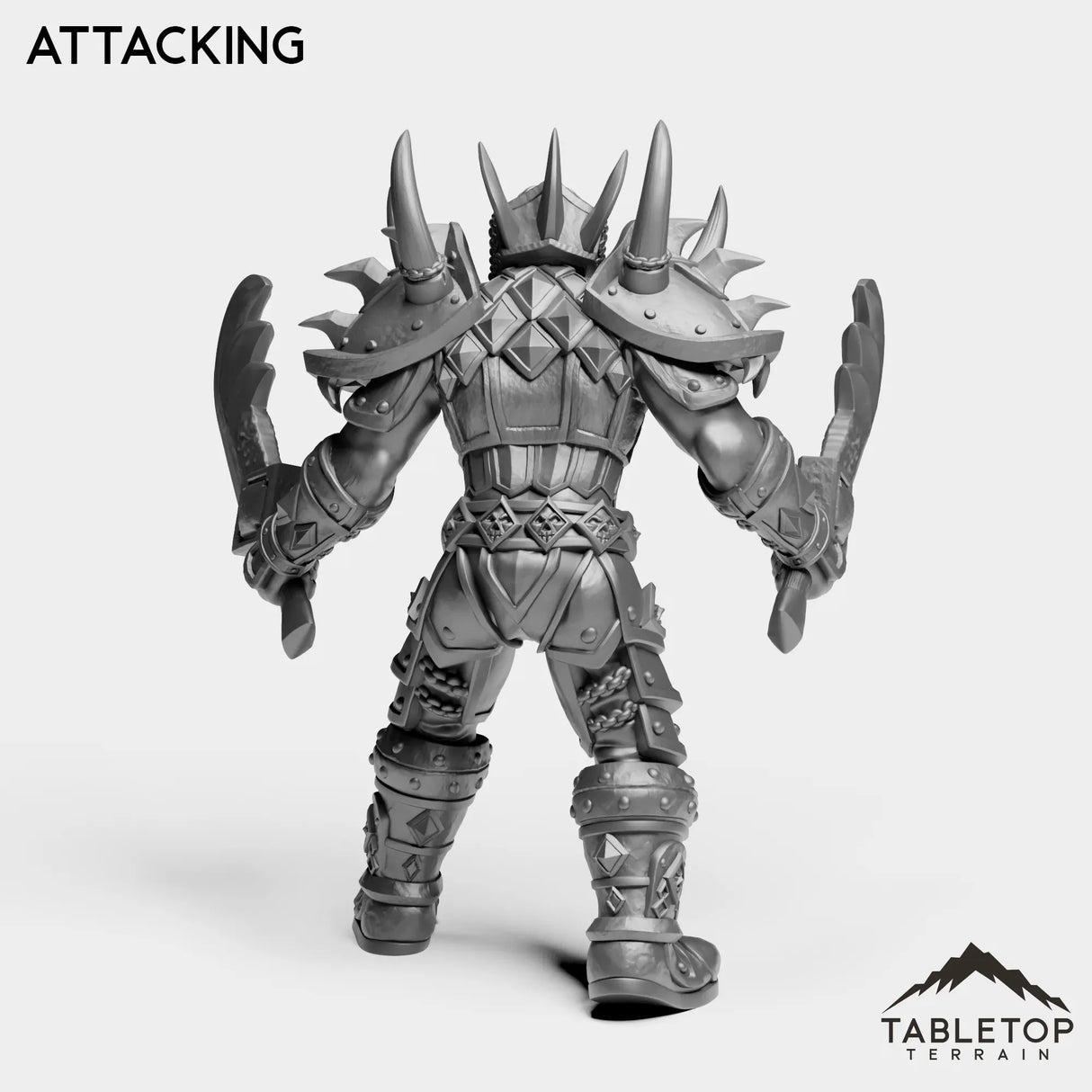 Tabletop Terrain Miniature Human Warrior Tier 1