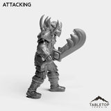 Tabletop Terrain Miniature Human Warrior Tier 1