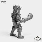 Tabletop Terrain Miniature Human Warrior Tier 1 Female