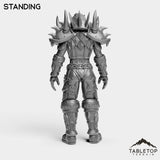Tabletop Terrain Miniature Human Warrior Tier 1 Female