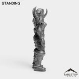 Tabletop Terrain Miniature Human Warrior Tier 1 Female