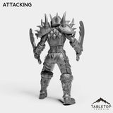 Tabletop Terrain Miniature Human Warrior Tier 1 Female