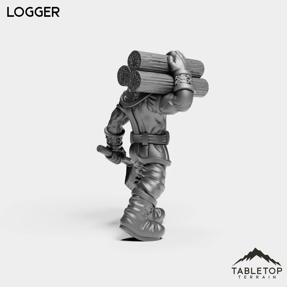Tabletop Terrain Miniature Human Worker