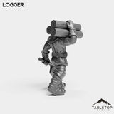 Tabletop Terrain Miniature Human Worker