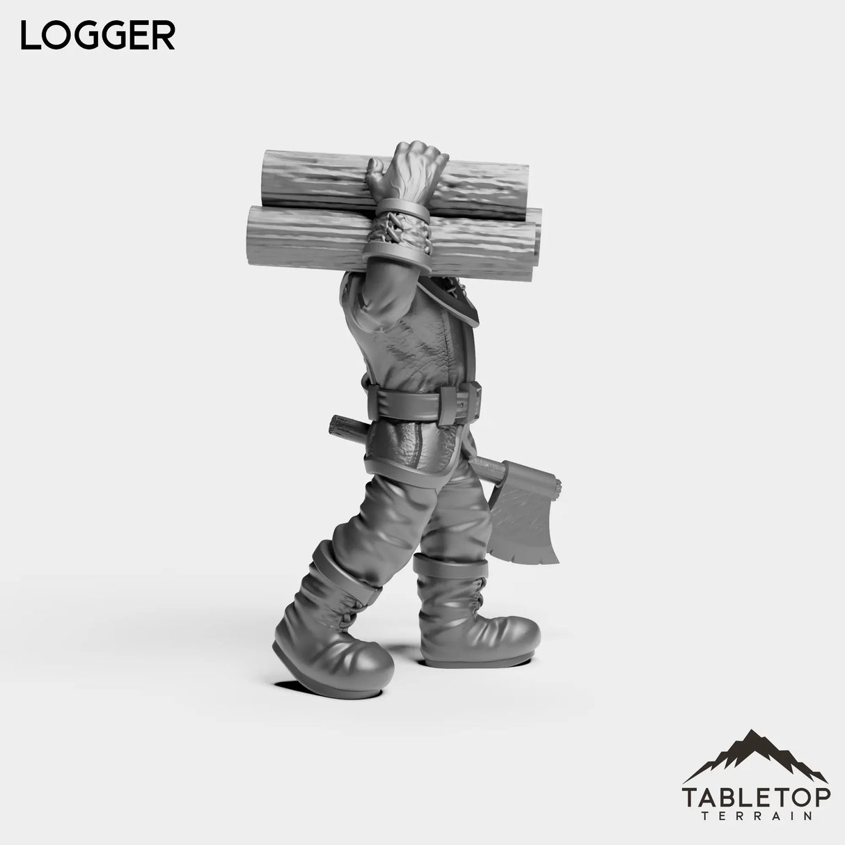 Tabletop Terrain Miniature Human Worker