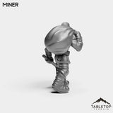 Tabletop Terrain Miniature Human Worker