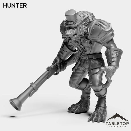Tabletop Terrain Miniature Hunter Werewolf Feral
