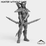 Tabletop Terrain Miniature Hunter Without Cape Night Sentinel Hunter Female