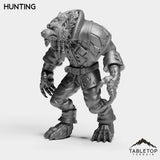 Tabletop Terrain Miniature Hunting Werewolf Feral King