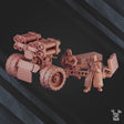 Tabletop Terrain Miniature "Ice Wind" Artillery Squad