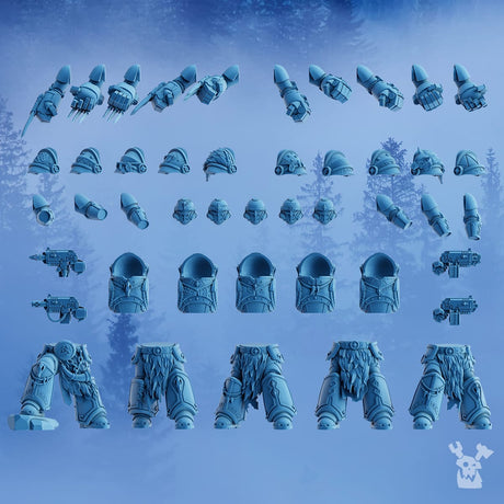 Tabletop Terrain Miniature Icebreakers (build kit)