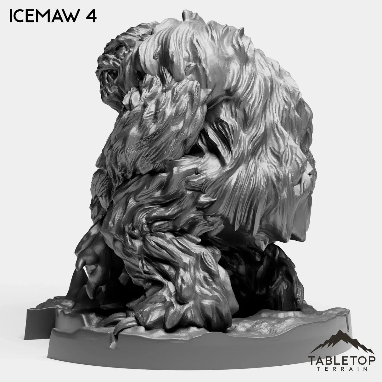 Tabletop Terrain Miniature Icemaw Cohort