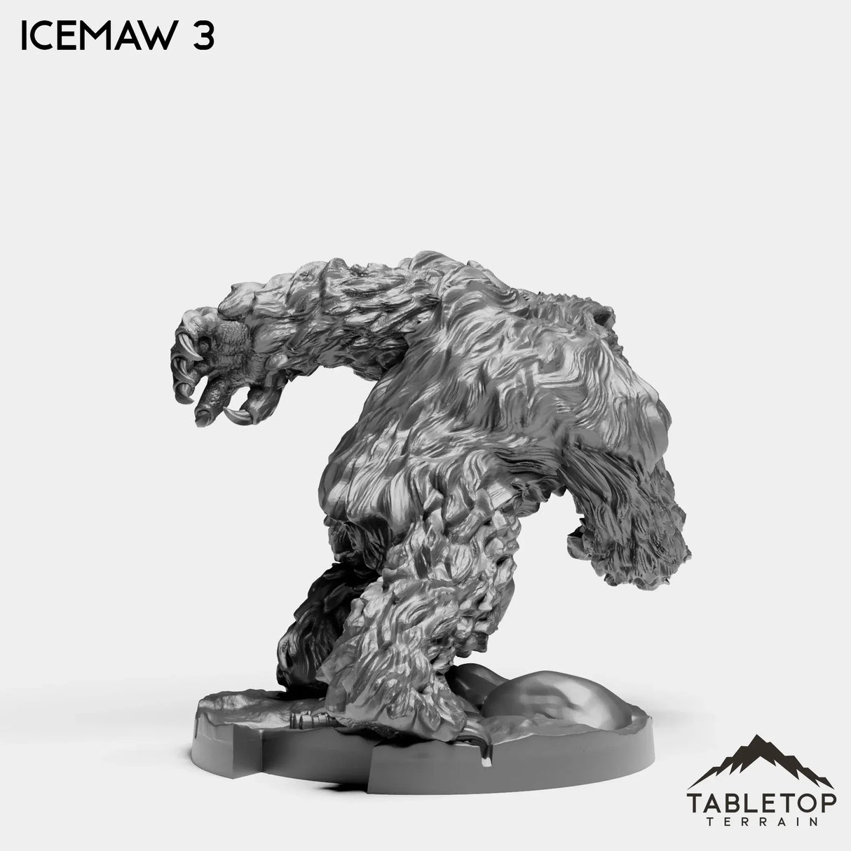 Tabletop Terrain Miniature Icemaw Cohort