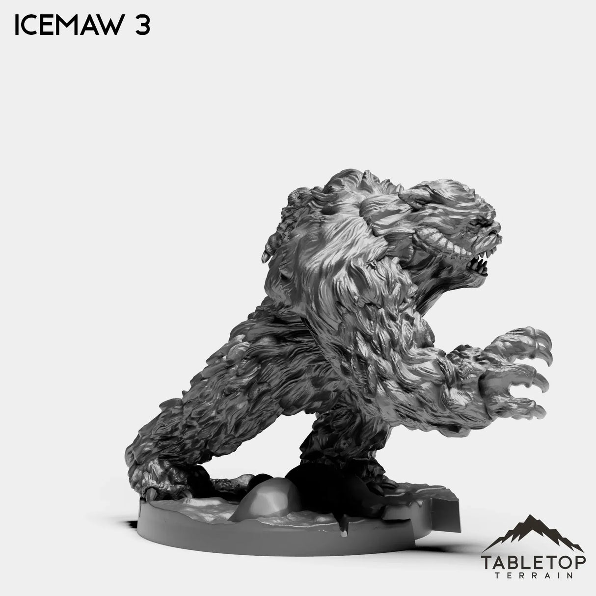 Tabletop Terrain Miniature Icemaw Cohort