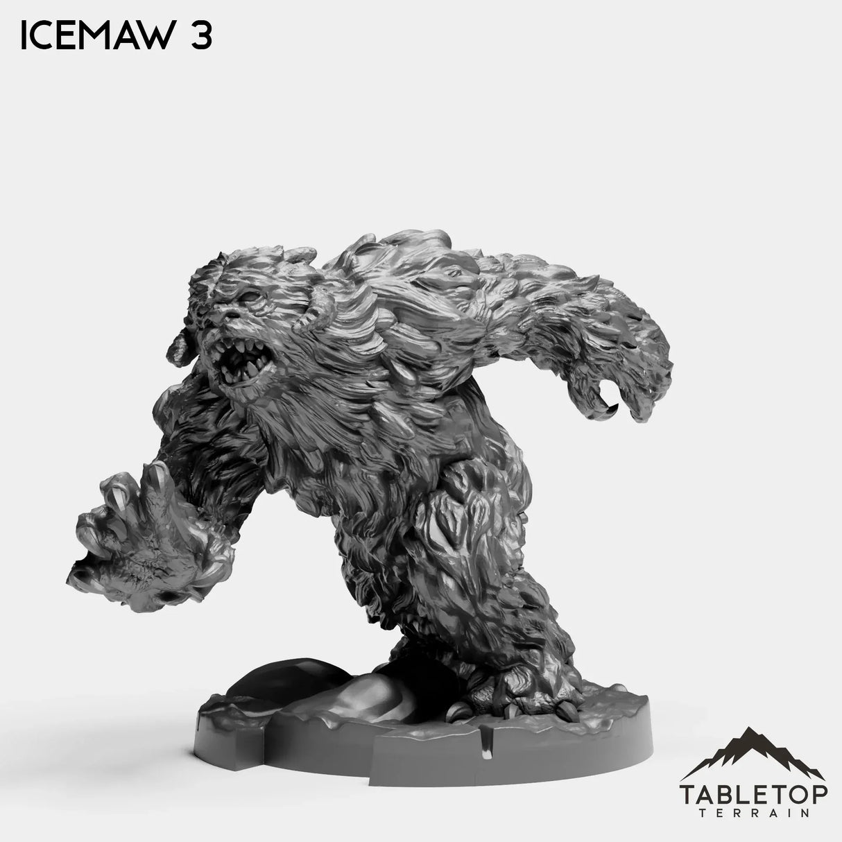Tabletop Terrain Miniature Icemaw Cohort