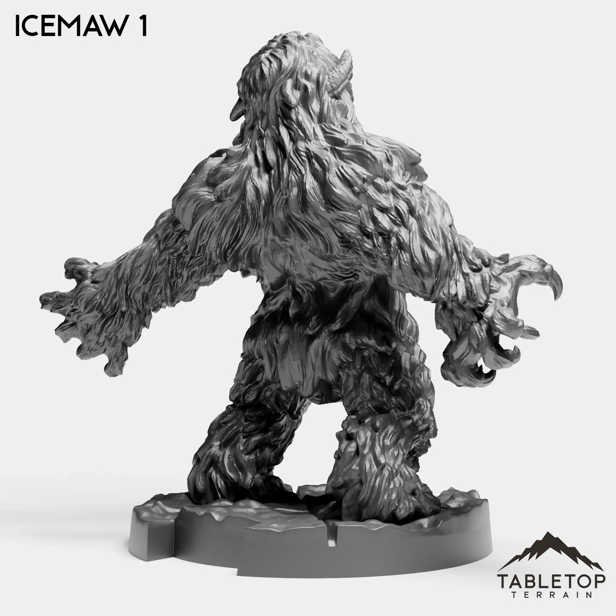 Tabletop Terrain Miniature Icemaw Cohort