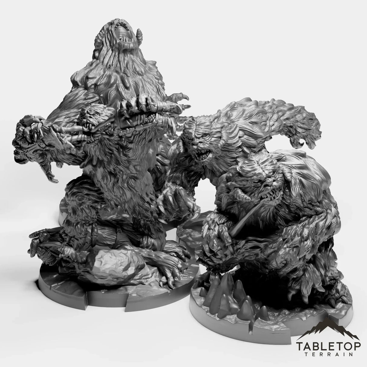 Tabletop Terrain Miniature Icemaw Cohort