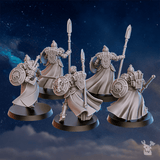Tabletop Terrain Miniature Icewall Squad x10 (pre-assembled)