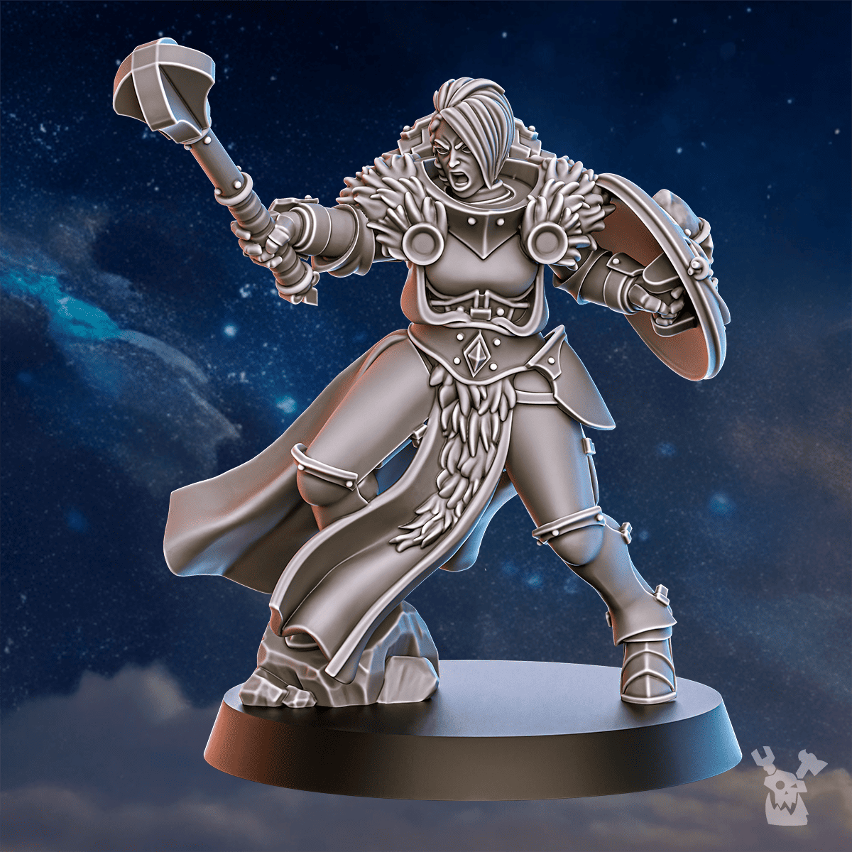 Tabletop Terrain Miniature Icewall Squad x10 (pre-assembled)