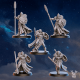 Tabletop Terrain Miniature Icewall Squad x10 (pre-assembled)
