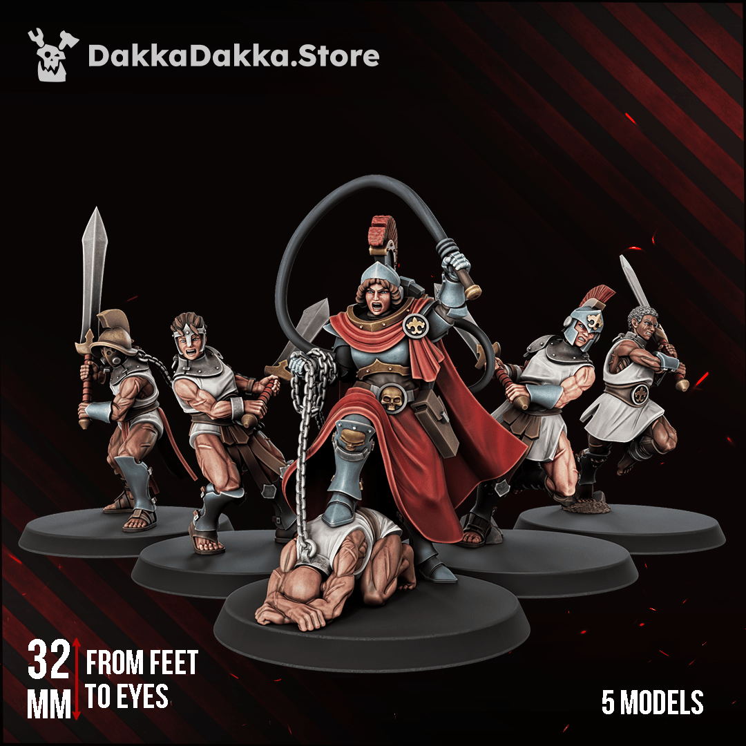 Tabletop Terrain Miniature Ignomenioness Squad (x5)