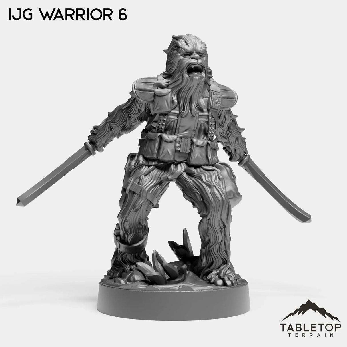 Tabletop Terrain Miniature IJG Warriors