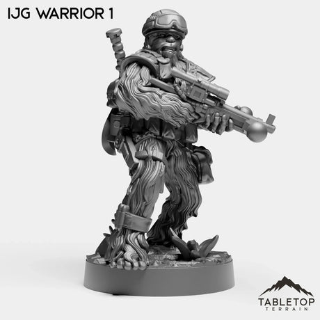 Tabletop Terrain Miniature IJG Warriors