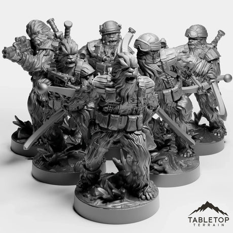 Tabletop Terrain Miniature IJG Warriors