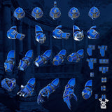 Tabletop Terrain Miniature Impetum Alis Squad (build kit) - Prime Armored Space Assault Unit of Legio Prima Victrix